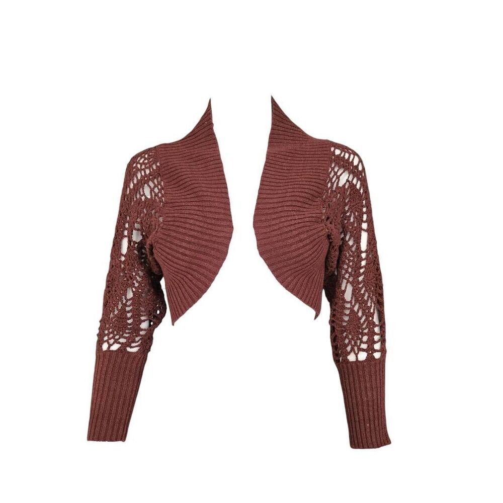 vintage fairy crochet lace shrug